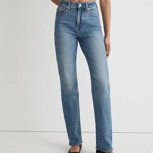 NWT Madewell '90s Straight Jean Size 26 HEMMED